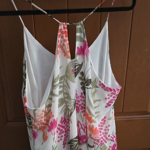 Old Navy Women's Floral Chiffon Maxi Dress Size XL - Picture 4 of 6